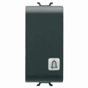 Gewiss Chorus Buton Cu Revenire 1M 1P No 16A Sig.Dev. Black GW12153