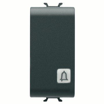 Gewiss Chorus Buton Cu Revenire 1M 1P No 16A Sig.Dev. Black GW12153