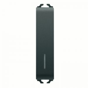 Gewiss Chorus Buton Cu Revenire 1/2M 1P No 10A Ill Loc Black GW12162