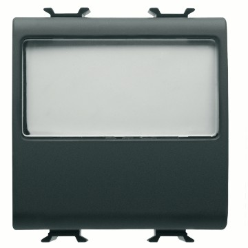 Gewiss Chorus Buton Cu Revenire 2M 1P No 10A Ill Name Pl. Black GW12191
