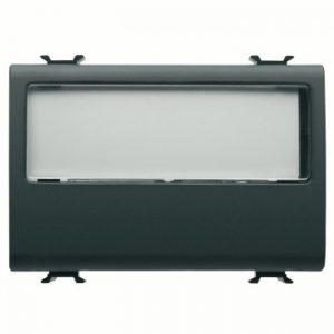 Gewiss Chorus Buton Cu Revenire 3M 1P No 10A Ill Name Pl. Black GW12192