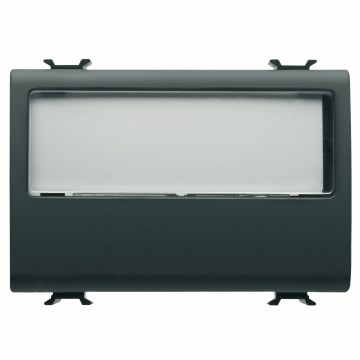 Gewiss Chorus Buton Cu Revenire 3M 1P No 10A Ill Name Pl. Black GW12192