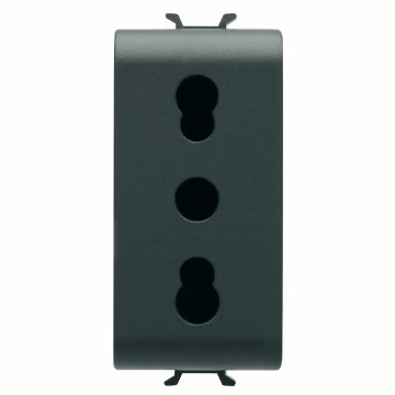 Gewiss Chorus Priza, 1M 2P+E 16A D.Am P17-11 It St B GW12203
