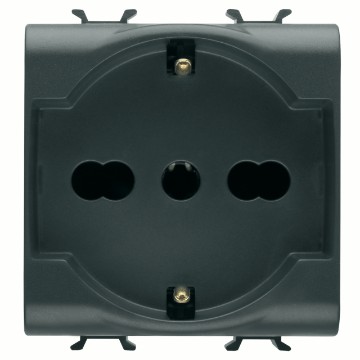 Gewiss Chorus Priza 2M 2P+E 16A D.Amp It/Ge Std B. GW12204