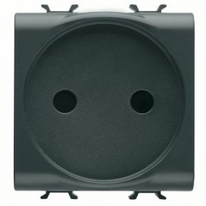 Gewiss Chorus Priza 2M 2P 16A Francez St Black GW12246