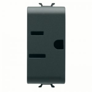 Gewiss Chorus Priza 1M 2P+E 15A Usa Standard Black GW12286