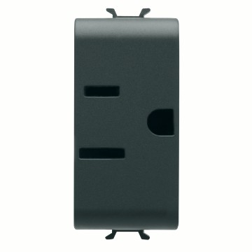 Gewiss Chorus Priza 1M 2P+E 15A Usa Standard Black GW12286