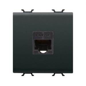 Gewiss Chorus Priza Date Rj45 2M Cat.5E Utp Black GW12434