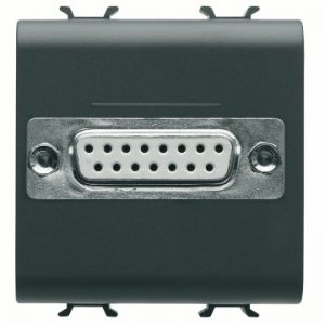 Gewiss Chorus Connector Sub-D 25-Contact 3M Black GW12443