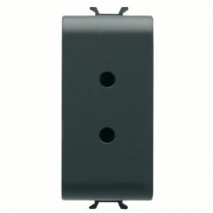 Gewiss Chorus Selv Priza 2P 6A 24V 1M Black GW12451