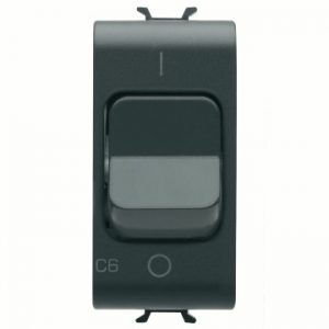 Gewiss Chorus Siguranta Automata 1P C6 3Ka 230V Ac 1M Black GW12461