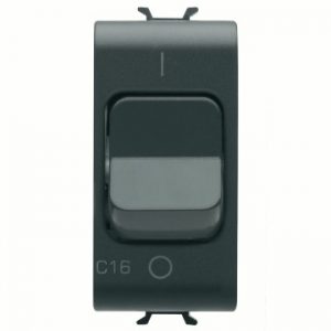 Gewiss Chorus Siguranta Automata 1P C16 3Ka 230V Ac 1M Black GW12463