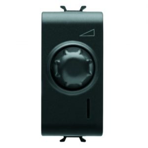 Gewiss Chorus Dimmer Universale Rotatico Nero GW12566