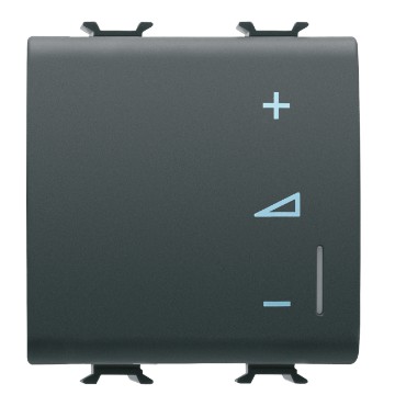 Gewiss Chorus Dimmer Universal Cu Revenire Electronic 2M Black GW12573