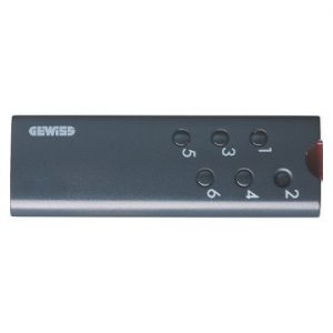 Gewiss Chorus Portable Infrared Rem.Control 6-Channel GW12596