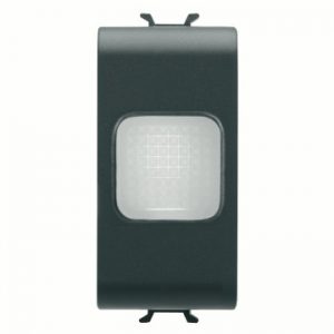 Gewiss Chorus Transparent Indicator Lamp 1M Black GW12621