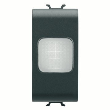 Gewiss Chorus Transparent Indicator Lamp 1M Black GW12621