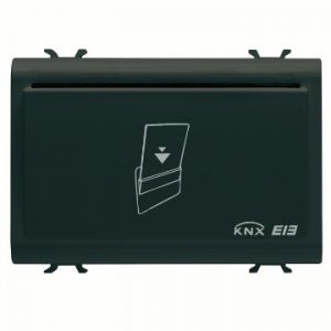 Gewiss Chorus Transponder Holder Unit Black GW12682