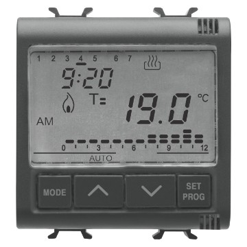 Gewiss Chorus Timed Termostat Fl-Mounting 2M 230Vac B GW12703