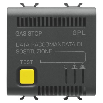 Gewiss Chorus Lpg Detector 2M 12V Ac/Dc Black GW12711