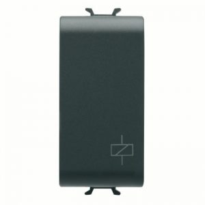 Gewiss Chorus Momentary Relay, 1M 1P 10A/4A Black GW12724