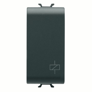 Gewiss Chorus Momentary Relay, 1M 1P 10A/4A Black GW12724