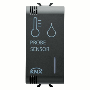 Gewiss Chorus Knx/Easy Hum./Temp.Sensors Black GW12762H