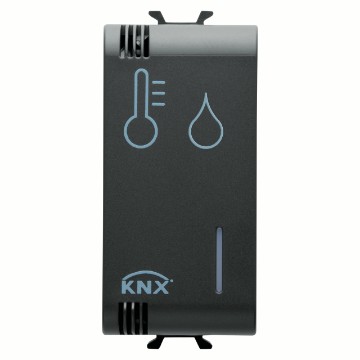 Gewiss Chorus Easy Humidity/Temperature Sensors Black GW12769H