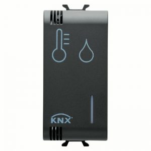 Gewiss Chorus Knx Humidity/Temperature Sensors Black GW12799H