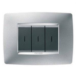 Gewiss Chorus Wireless Buton Cu Revenire Panel 3-Ch B Rama One GW12803