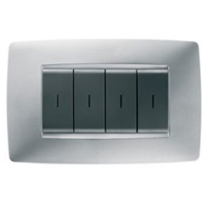 Gewiss Chorus Wireless Buton Cu Revenire Panel 4-Ch B Rama One GW12804