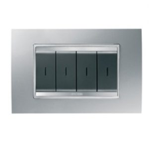 Gewiss Chorus Wireless Buton Cu Revenire Panel 4-Ch B Rama Lux GW12809