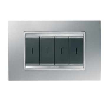 Gewiss Chorus Wireless Buton Cu Revenire Panel 4-Ch B Rama Lux GW12809