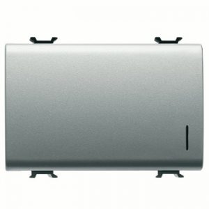 Gewiss Chorus Buton Cu Revenire 3M 1P No 16A Ill Loc Titanium GW14182