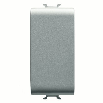 Gewiss Chorus Tasta Falsa, 1M, Titanium GW14195