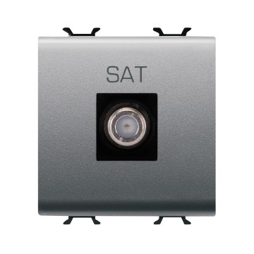 Gewiss Chorus Priza Tv/Sat Priza 2M Direct F.Conn F Tit. GW14377