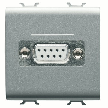 Gewiss Chorus Connector Sub-D 9-Contact 2M Titanium GW14441