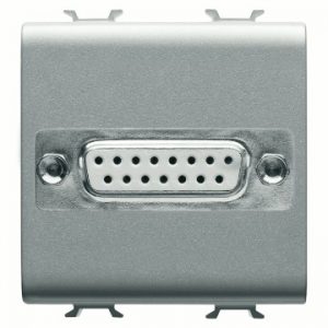 Gewiss Chorus Connector Sub-D 15-Contact 2M Titanium GW14442