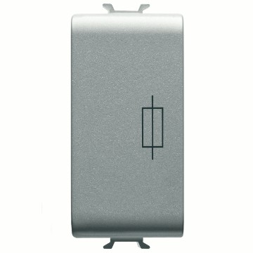 Gewiss Chorus Fuse Holder, 16A 250V Ac 1M Titanium GW14491