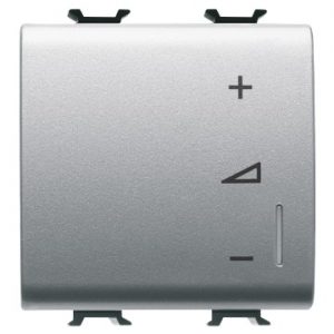 Gewiss Chorus Dimmer Universal Cu Revenire Electronic 2M Titanium GW14573