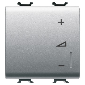 Gewiss Chorus Dimmer Universal Cu Revenire Electronic 2M Titanium GW14573