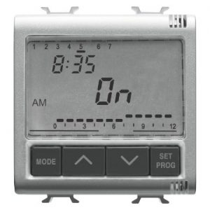 Gewiss Chorus Dly/Wkly Electronic Timer 1 Channel 2M T GW14581