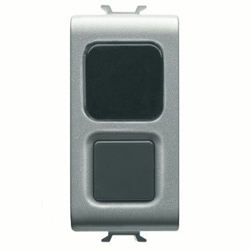 Gewiss Chorus Infrared Receiver 1M 1 Channel, Titanium GW14597