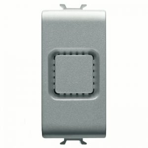 Gewiss Chorus Buzzer, 12Vac-50Hz 8Va 1M Titanium GW14606