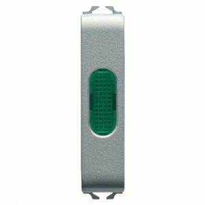 Gewiss Chorus Green Indicator Lamp 1/2M Titanium GW14642