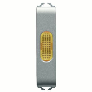 Gewiss Chorus Amber Indicator Lamp 1/2M Titanium GW14644
