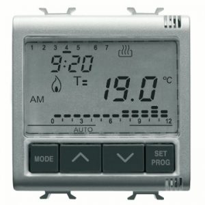Gewiss Chorus Timed Termostat Fl-Mounting 2M 230Vac T GW14703