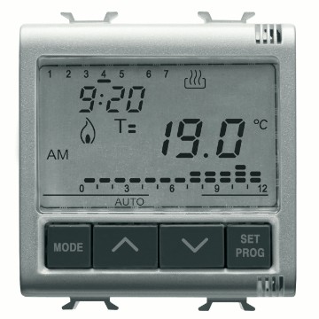 Gewiss Chorus Timed Termostat Fl-Mounting 2M 230Vac T GW14703