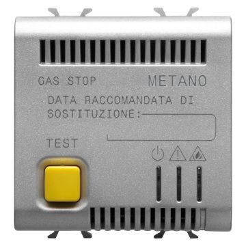 Gewiss Chorus Detector, Ch4 2M 12V Ac/Dc Titanium GW14712