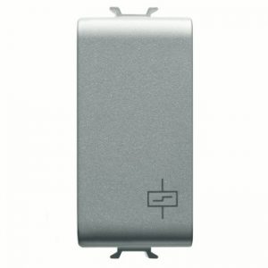 Gewiss Chorus Latching Relay 1M 1P 10Ax 230V, Titanium GW14721